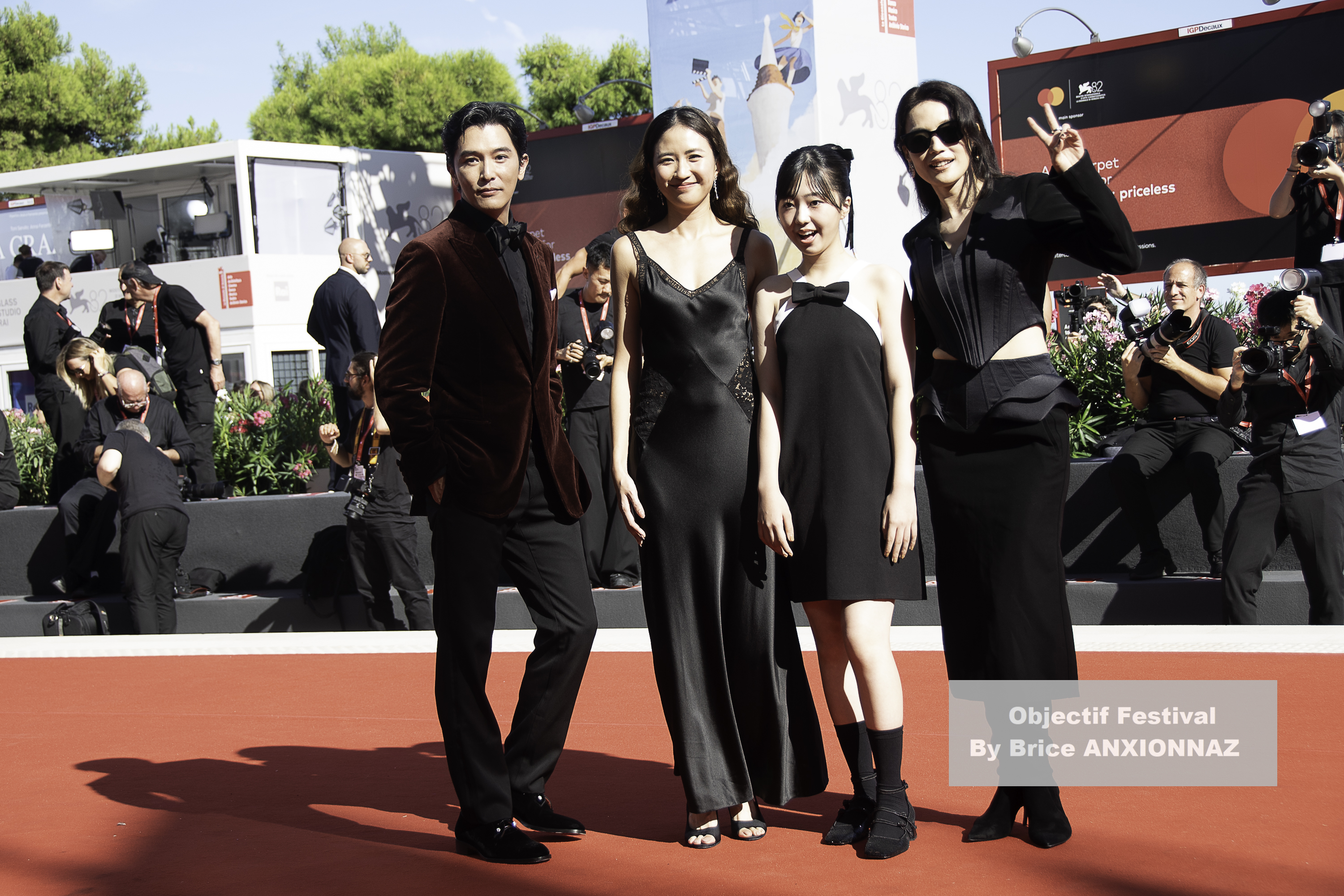 — italie venise cinema 82eme mostra del cinema 04 09 2025 nuhai girl cast and crew